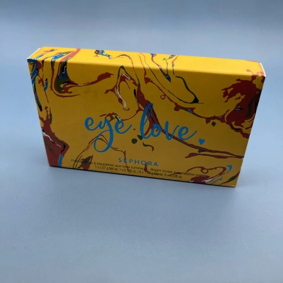 SEPHORA COLLECTION Eye Love Eyeshadow Palette, Bright Tones, NIB - Picture 2 of 6